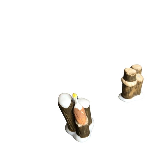 Pacific Rim Christmas Village Accessories Boardwalk Dock Snow Pelicans Piling - Picture 10 of 15